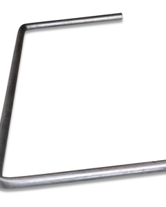 Curtain tube 1/2"x1110 f/manure curtain manure dr IW=960mm